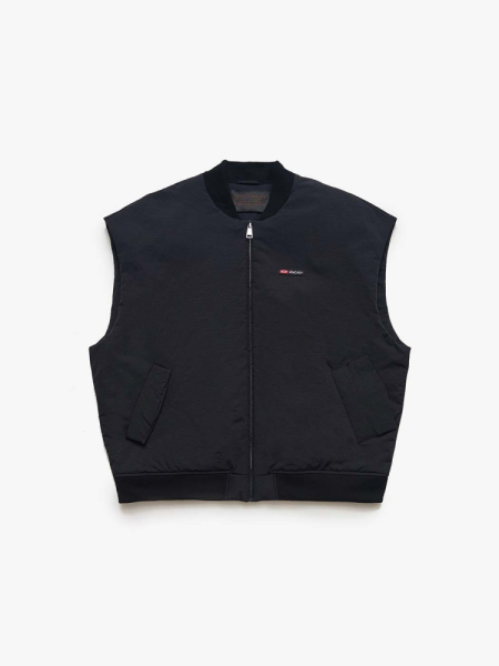 Жилет с воротником-стойкой