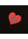 Футболка ZNY HEART ZNY, цвет: Черный, T-HEARTSS25-BLK купить онлайн
