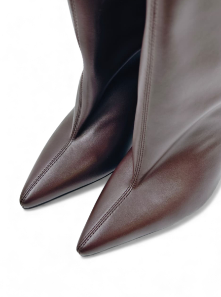 Ботильоны демисезонные из натуральной кожи GRANDERA, цвет: коричневый vh6903-k6703-2tp/8p3 (895) купить онлайн