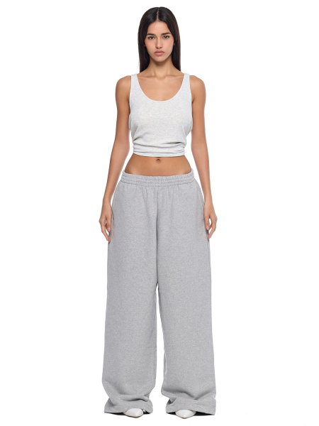 Широкие брюки FRHT&OUT OF REACH, цвет: серый, SWPLGGM купить онлайн