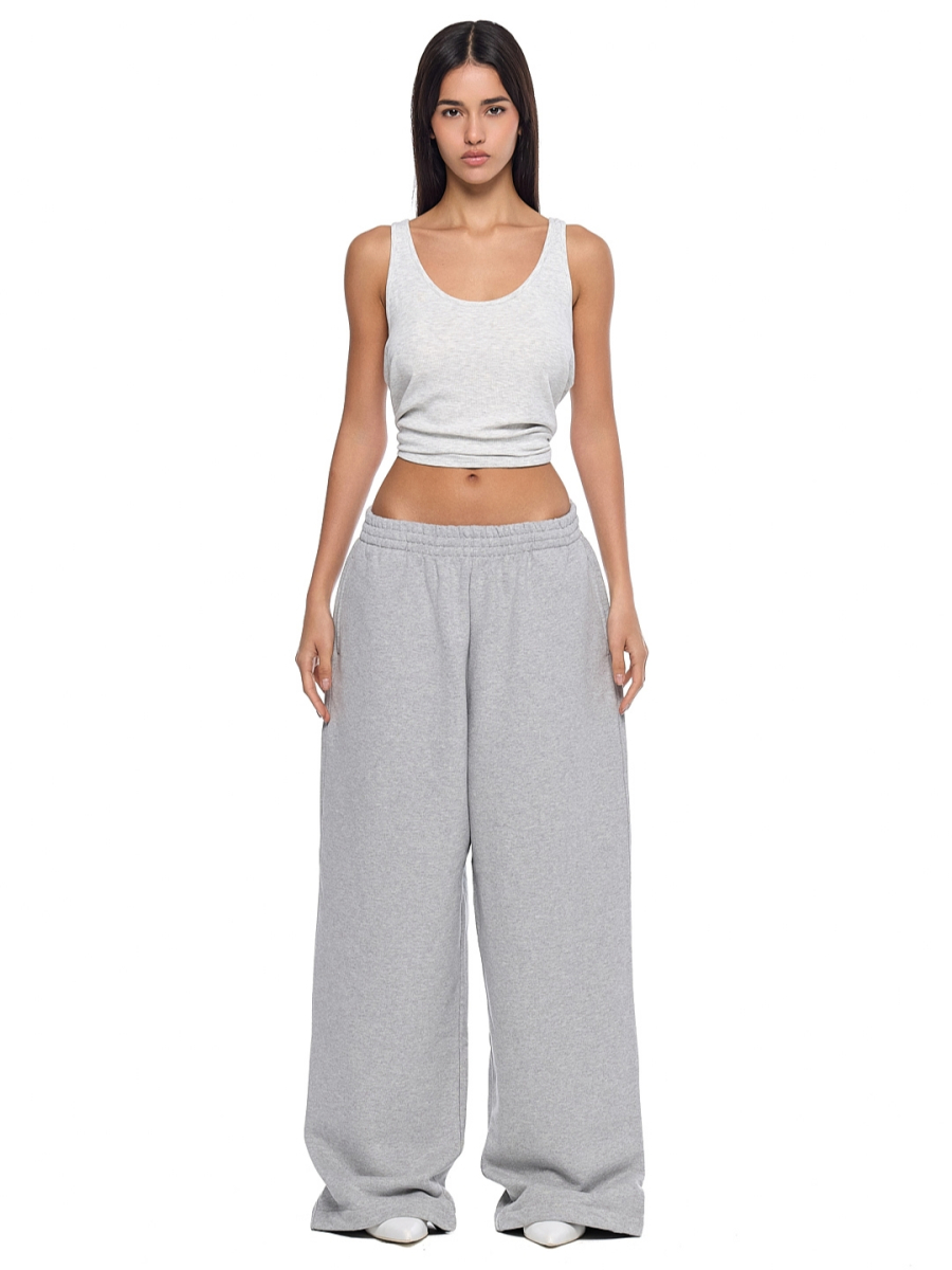 Широкие брюки FRHT&OUT OF REACH, цвет: серый, SWPLGGM купить онлайн