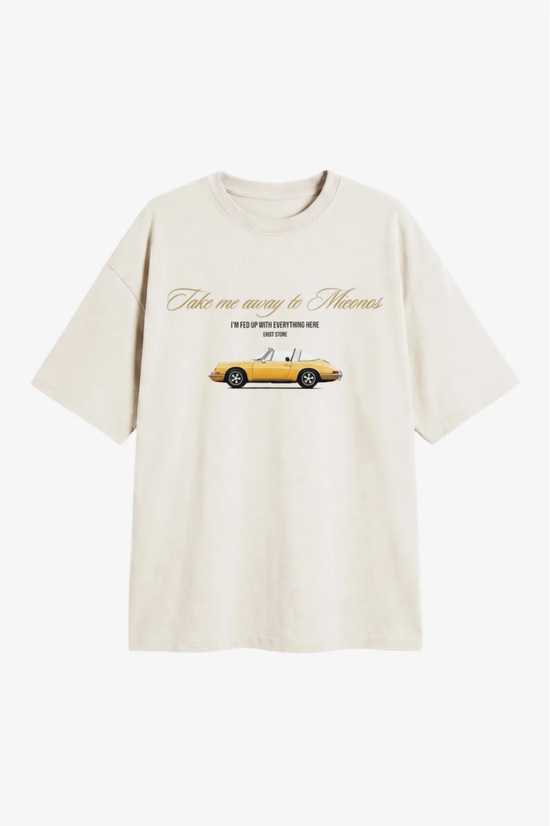 Футболка Миконос Erist store, цвет: бежевый, НФ-00003346 купить онлайн