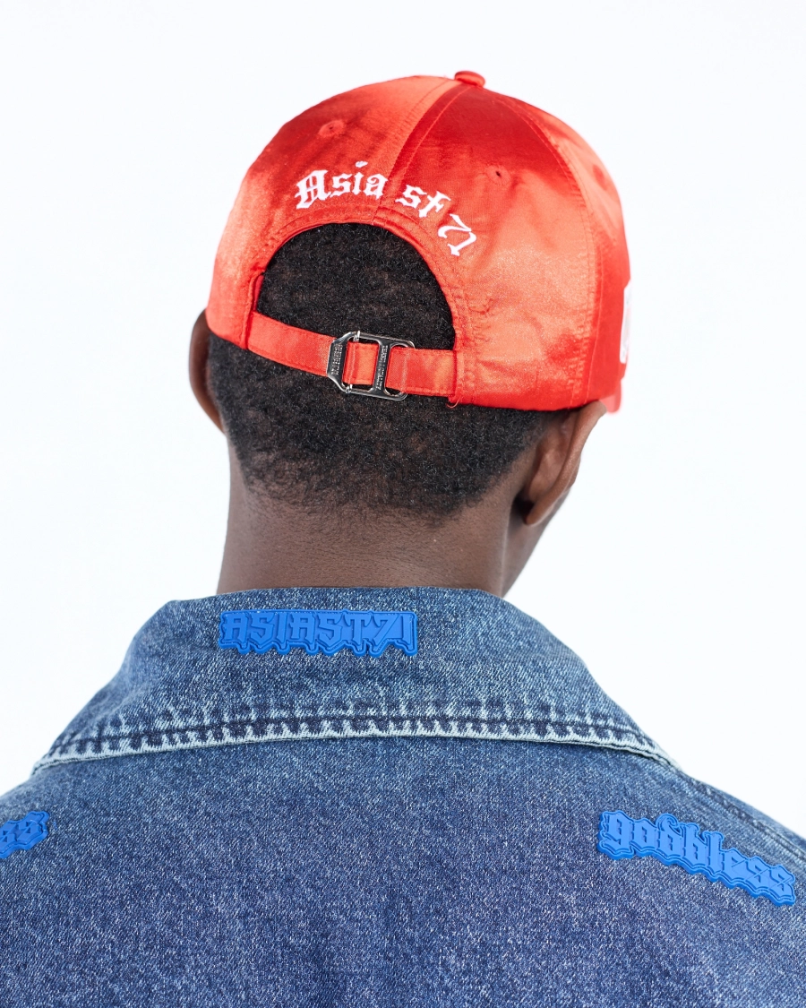 Бейсболка из сатина ASIA ST 71, цвет: красный Ast71.cap-71-satin-red купить онлайн