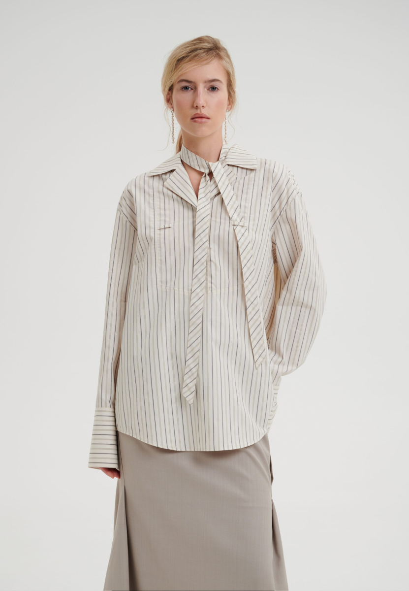 Рубашка в полоску