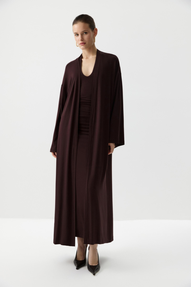 Кардиган удлиненный из вискозы