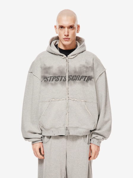 Зип Худи с принтом