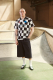 Футболка-поло мужская CHECKER JERSEY SORRY, I’M NOT, цвет: Черный,  со скидкой купить онлайн