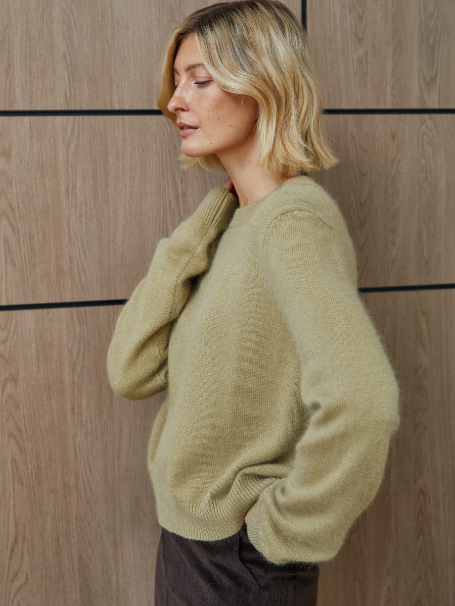 Свитер Molly Marou, цвет: зеленый, Mar4_2601 купить онлайн