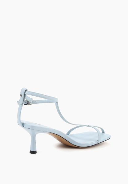 Босоножки из натуральной кожи SBALO, цвет: голубой STR3-2 купить онлайн
