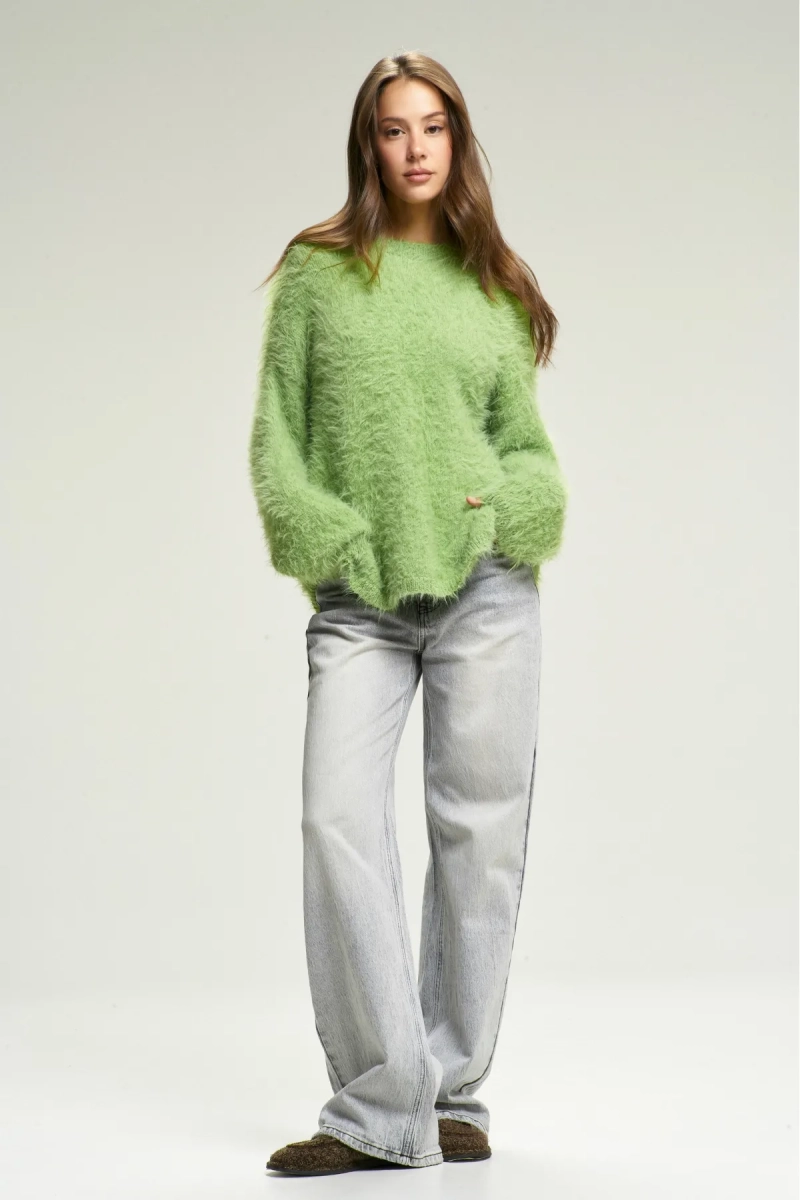 Джемпер Fluffy Grinch Erist store, цвет: зеленый, НФ-00002696 купить онлайн