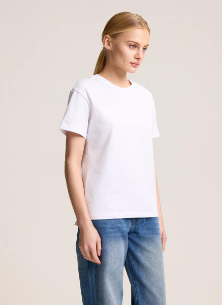 Футболка мужского кроя ALL WE NEED, цвет: белый,  купить онлайн