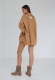 Рубашка WooLook, цвет: кэмэл, LV/Sammy/W/Camel купить онлайн