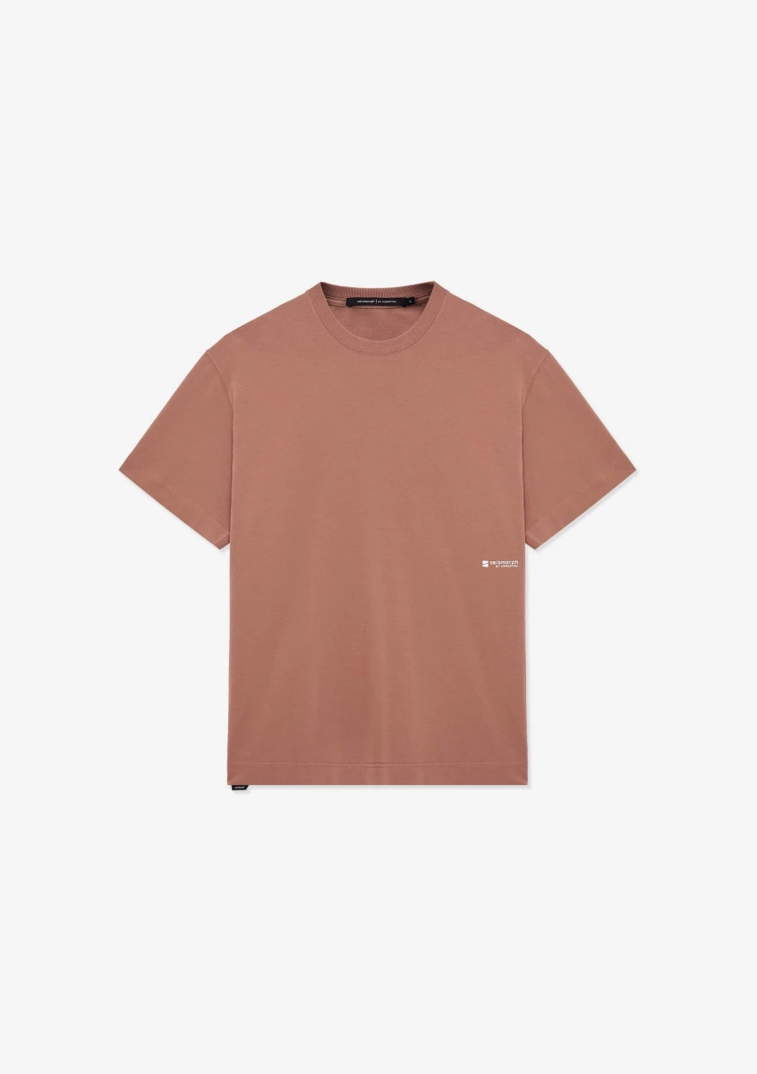 Футболка с базовым логотипом KRAKATAU, цвет: ржавое дерево, Tm140-713 купить онлайн