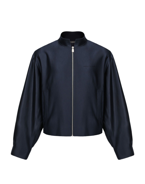 Куртка с шелковистой фактурой SORRY, I’M NOT, цвет: синий,  купить онлайн