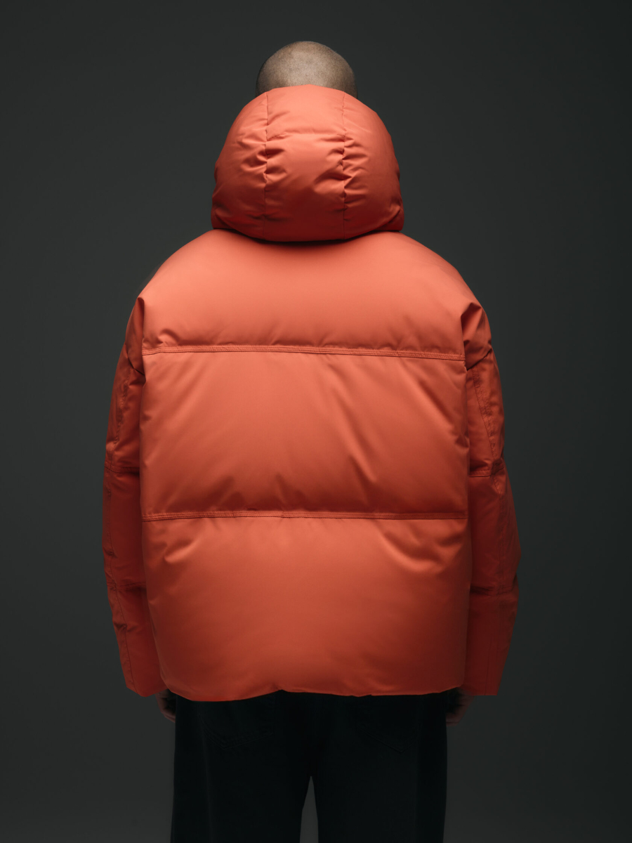 Пуховик Frostkill puffer NAIPACHE, цвет: оранжевый,  купить онлайн