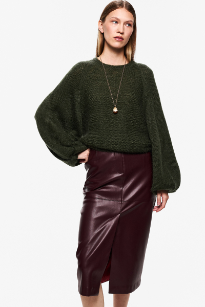 Шерстяной джемпер DREAMS BY ALENA AKHMADULLINA, цвет: зеленый, 225104140304242/107000 купить онлайн