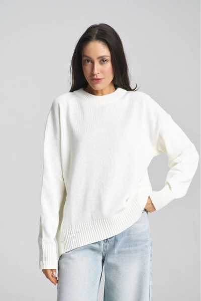 Джемпер Cotton Milk Erist store, цвет: молочный,  купить онлайн