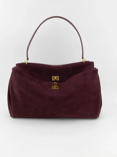 Сумка SANDRA MEDIUM brand salad, цвет: suede plum J-704-PHR 7272 купить онлайн