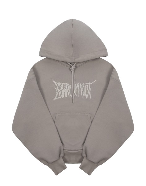 Худи METAL SORRY, I’M NOT, цвет: серый,  купить онлайн