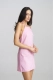 Платье мини из смесового льна Pink Erist store, цвет: розовый, НФ-00002472 купить онлайн