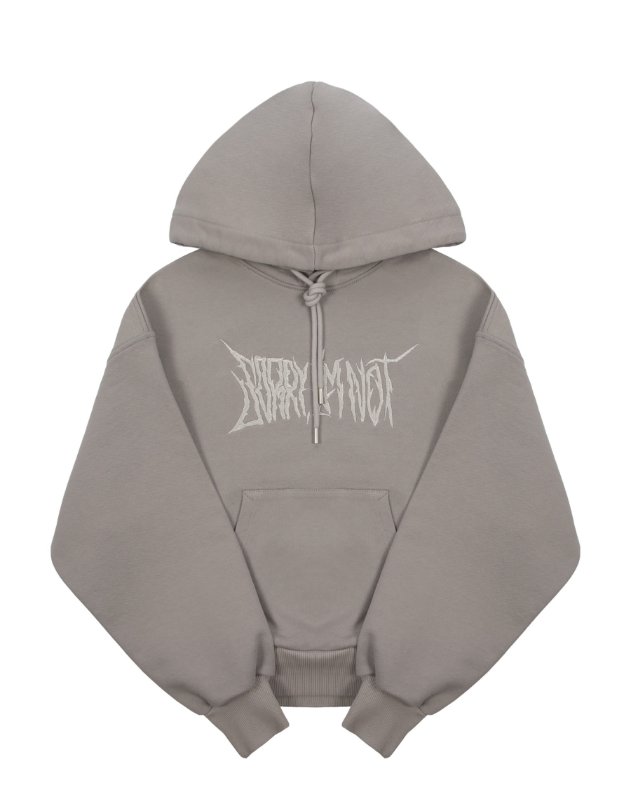 Худи METAL SORRY, I’M NOT, цвет: серый,  купить онлайн