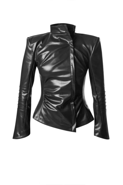 Рубашка из экокожи