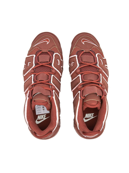 Кроссовки Nike Air More Uptempo Valentine's Day shvetsov store, цвет: коричневый, DV3466-200 со скидкой купить онлайн