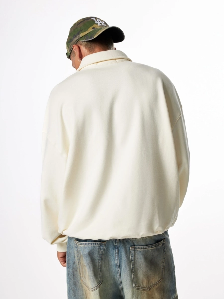 Лонгслив Rugby polo longsleeve U NAIPACHE, цвет: белый,  купить онлайн