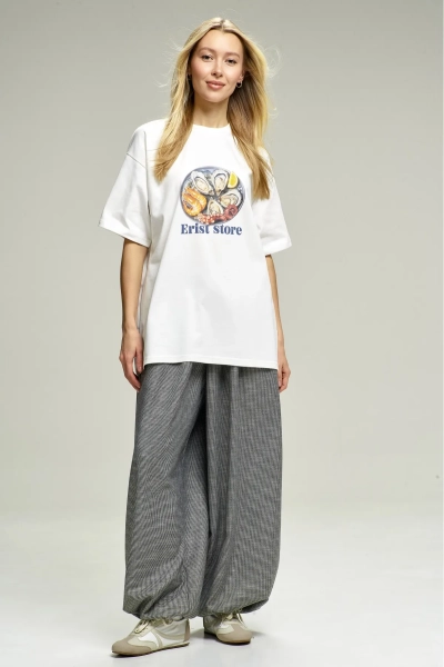 Футболка Oysters White Erist store, цвет: белый, НФ-00002921 купить онлайн