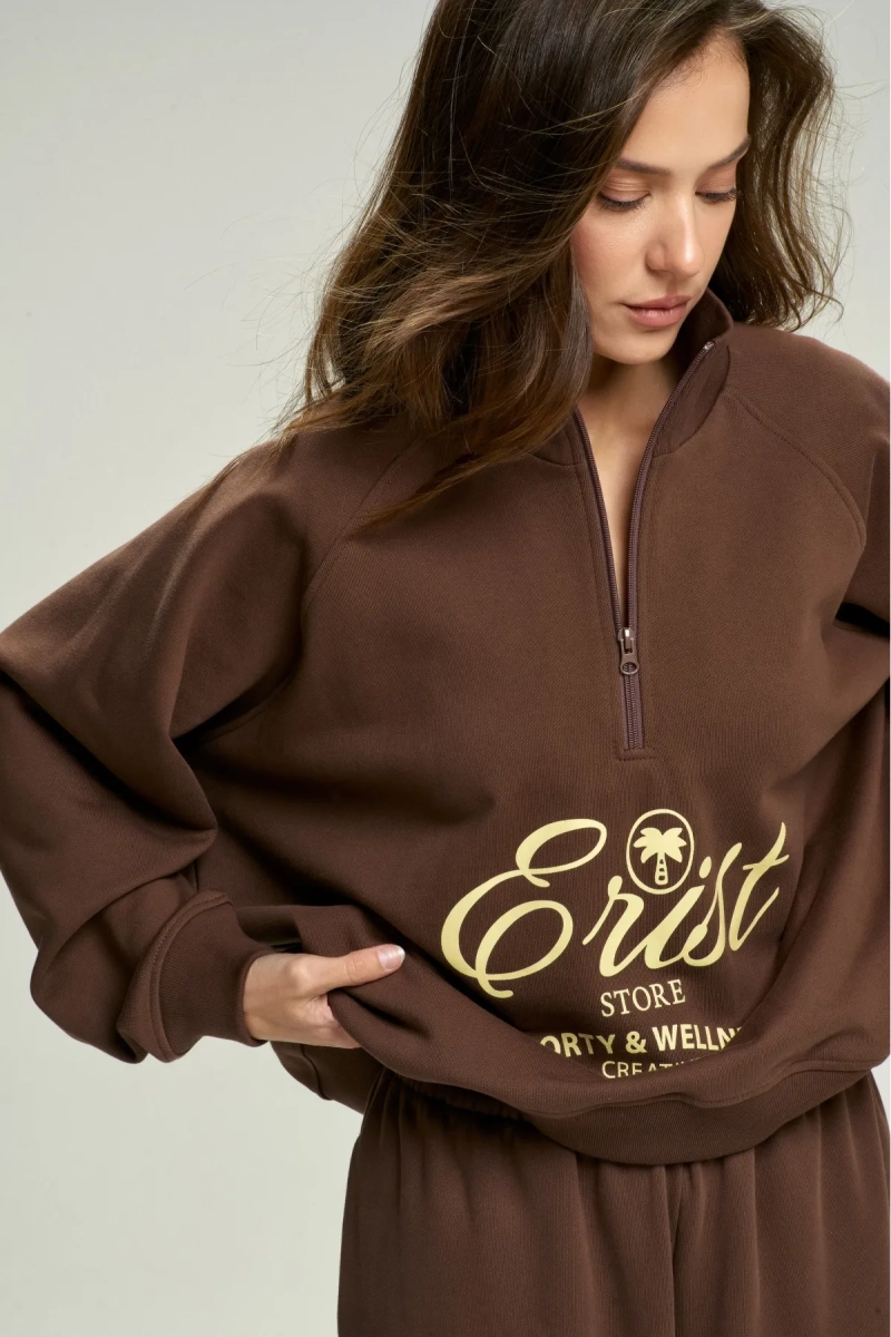 Анорак Wellness Brown Erist store, цвет: коричневый, НФ-00002811 купить онлайн