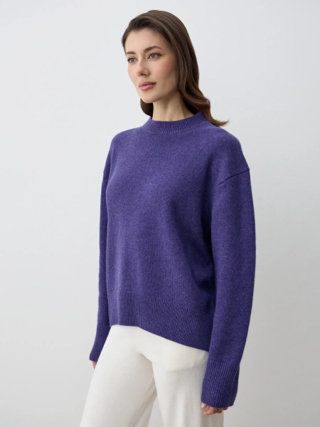 Джемпер MIRAGE ANNA PEKUN, цвет: фиолетовый, 40.2555.410 купить онлайн