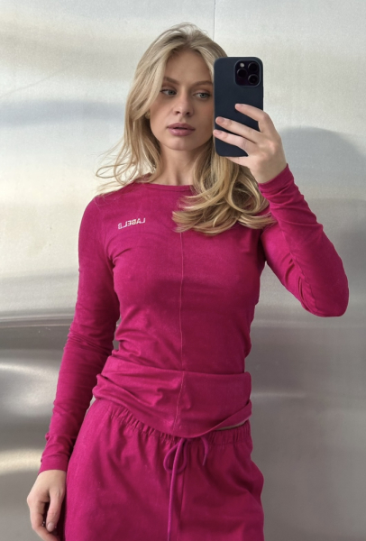 Лонгслив Слим-фит