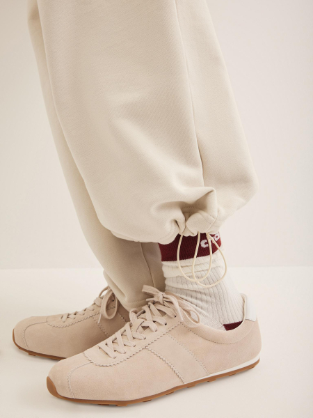 Брюки из футера Chaika, цвет: Светло-серый, AW25PA09-11 купить онлайн