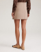 Мини-юбка на запах To be Blossom, цвет: BEIGE, 051370 купить онлайн