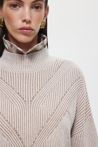 Вязаный джемпер DREAMS BY ALENA AKHMADULLINA, цвет: бежевый, 225104140304255/119000 купить онлайн