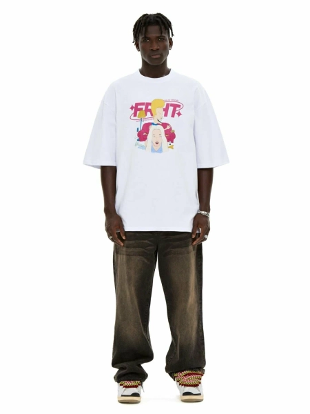 Футболка с принтом FRHT, цвет: белый, TSCHLLBVSWHT купить онлайн