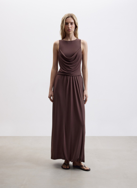 Юбка из трикотажа