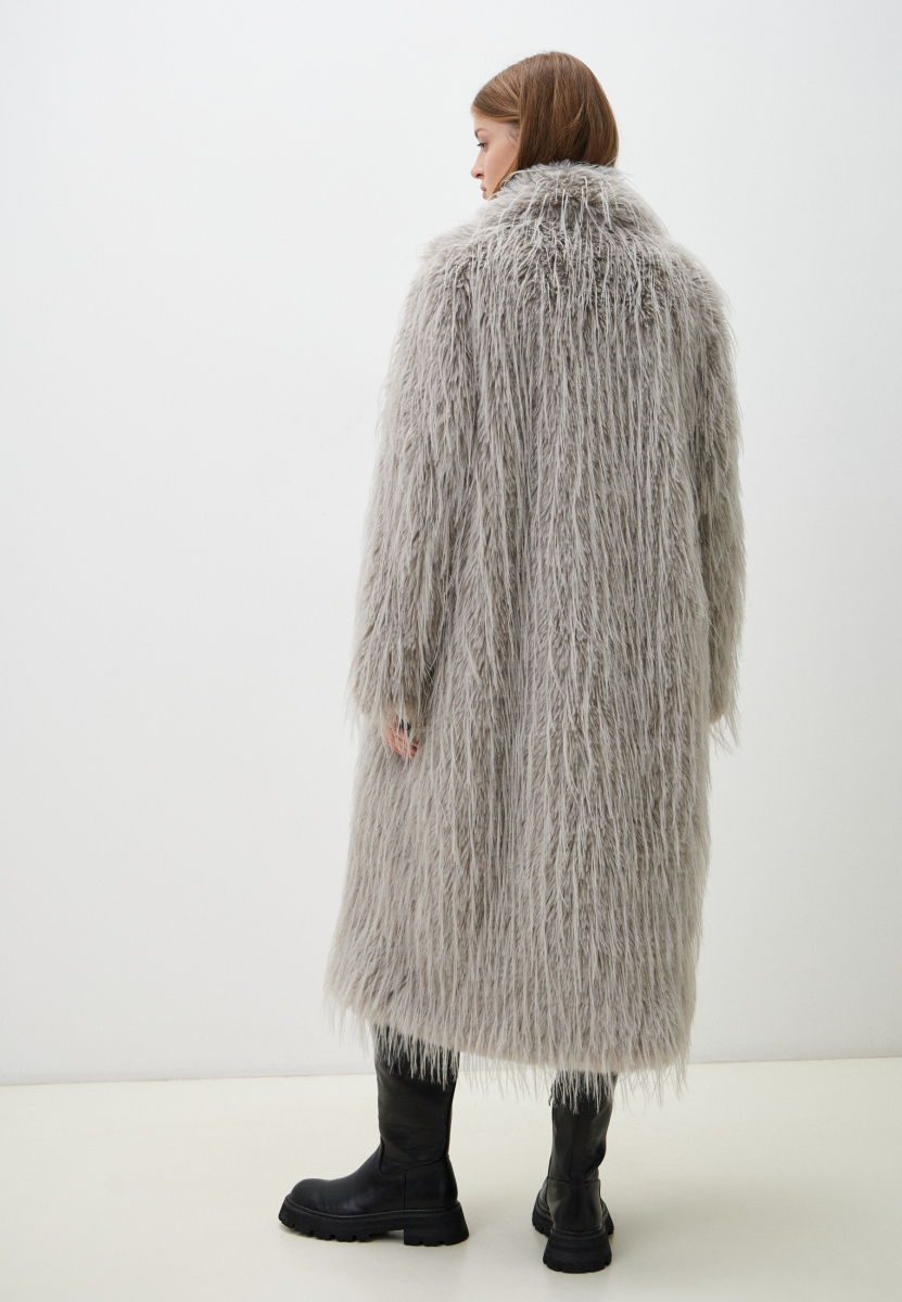 Шуба NECT ENEVOO, цвет: серый, 02975 купить онлайн