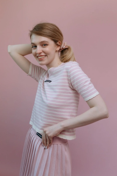 Футболка PINK PUDRA, цвет: розовый, PUDRA0418 купить онлайн