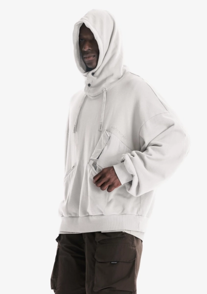 Пуловер-худи KRAKATAU, цвет: пепельно-белый, Fu122-43 купить онлайн