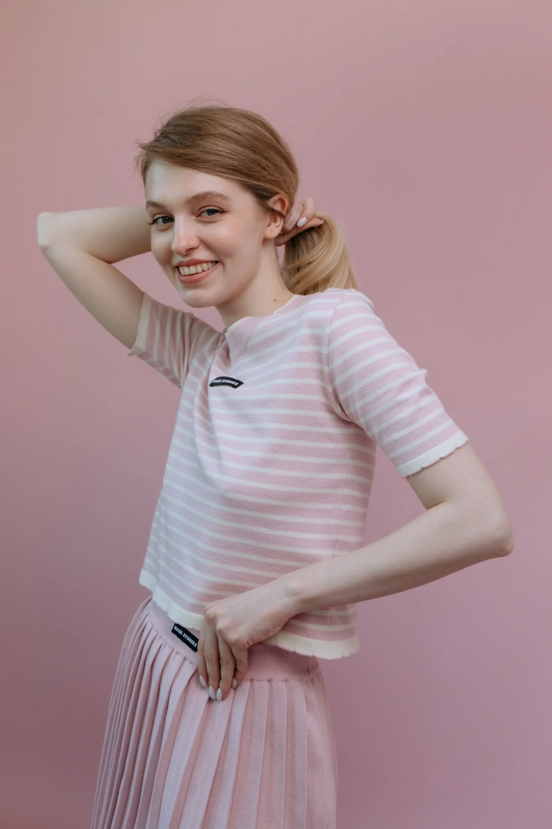 Футболка PINK PUDRA, цвет: розовый, PUDRA0418 купить онлайн