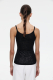 Топ из полупрозрачного трикотажа Charmstore, цвет: Черный, 3820-1124-1003 купить онлайн