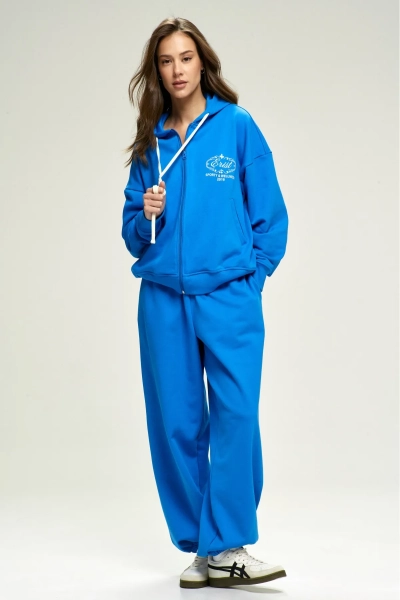Худи ZIP Wellness Electric Blue Erist store, цвет: синий, НФ-00002843 купить онлайн