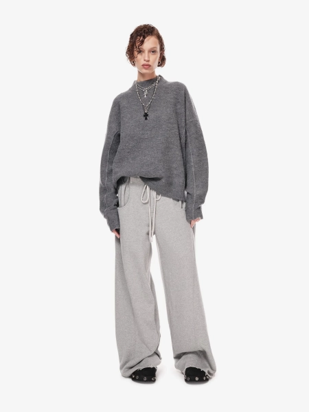 Трикотажные брюки p.p.s., цвет: серый,  купить онлайн