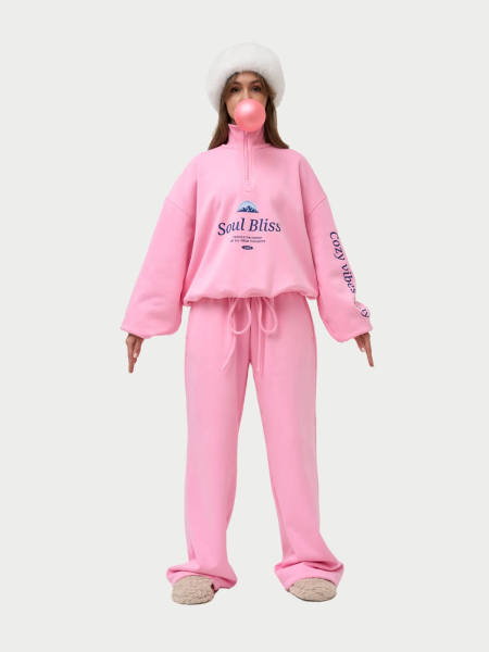 Брюки с начесом ONSI, цвет: PINK,  купить онлайн