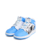 Кроссовки подростковые Jordan 1 Mid "Sneaker School Game NKDADDYS SNEAKERS, цвет: голубой DR6492-100 купить онлайн