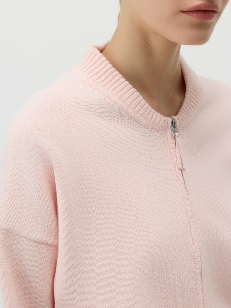 Кардиган-бомбер Conso, цвет: розовый, KCL 260702 - светло-розовый купить онлайн