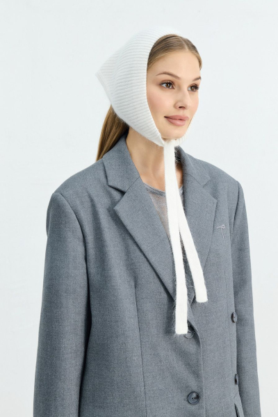 Чепчик с добавлением ангоры TOPTOP, цвет: молочный TT.601.16542.120 купить онлайн