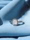 Кольцо с лунным камнем и фианитом Diamond