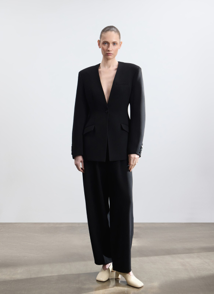 Брюки О-силуэта ALL WE NEED, цвет: Черный, 2602W1683-01 купить онлайн